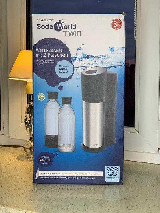 Сатуратор SodaStream | Машина для газування води | 2 пляшки