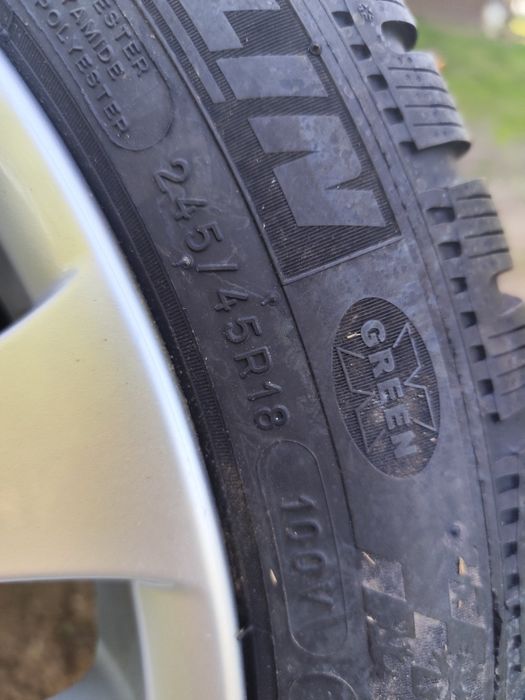 Alufelgi BMW BBs oryginał r18z oponami