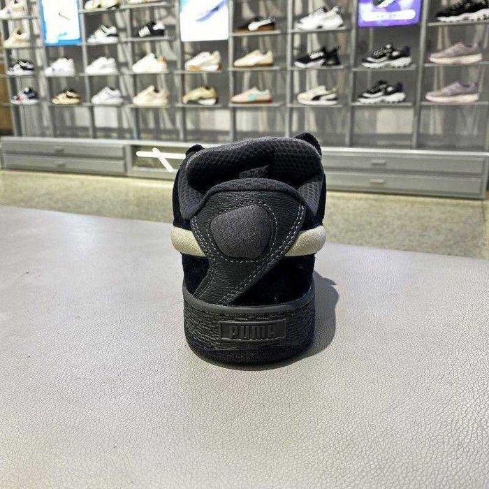 Puma Suede XI Crush пума суеде ікс ель чорні з білим кеди пума