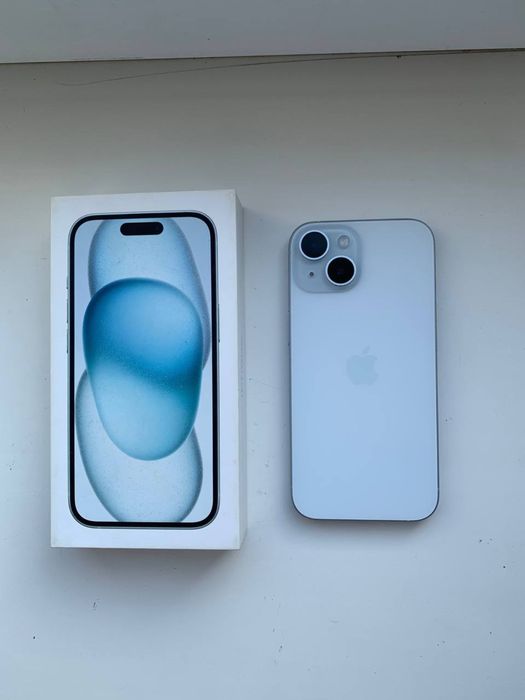 Iphone 15 Blue 128 Gb, стан нового. Оригінал.