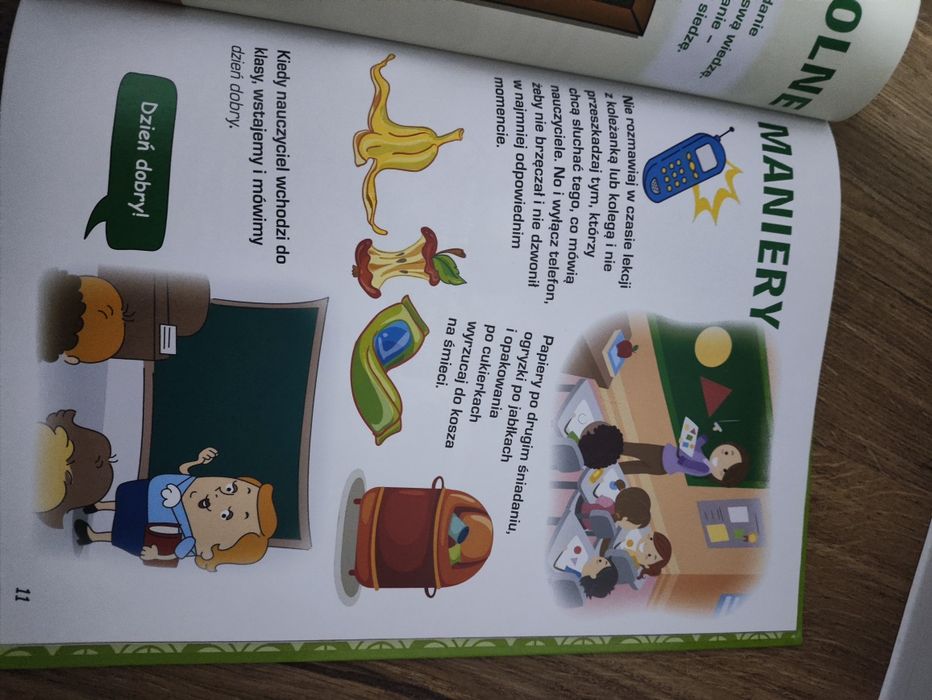 Książka Dobre Obyczaje Przewodnik po dobrych manierach dla dzieci i ni