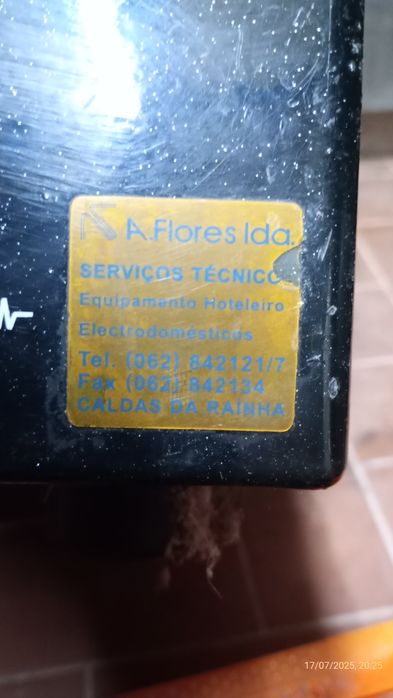 Máquina de café usada (avaria na resistência)