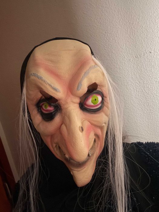 Máscara Bruxa Halloween nova