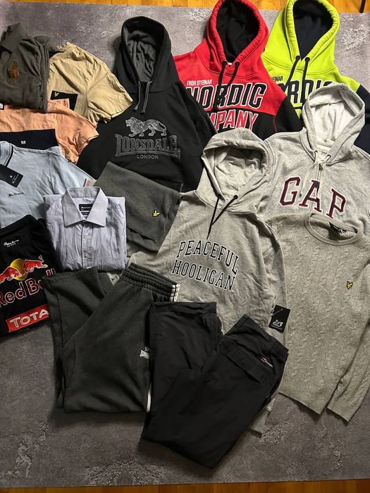 Пак речей Thor Steinar, Weekend Offender, Aquascutum, Lonsdale, TNF