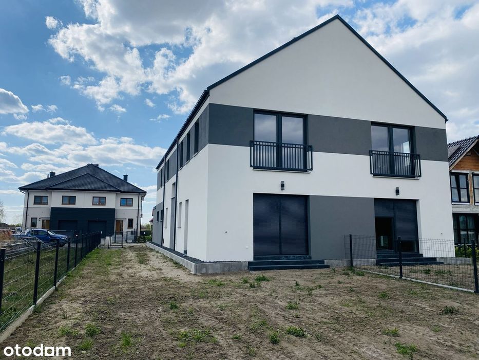 Nowoczesna połówka bliźniaka Dobrzykowice - blisko Wrocławia