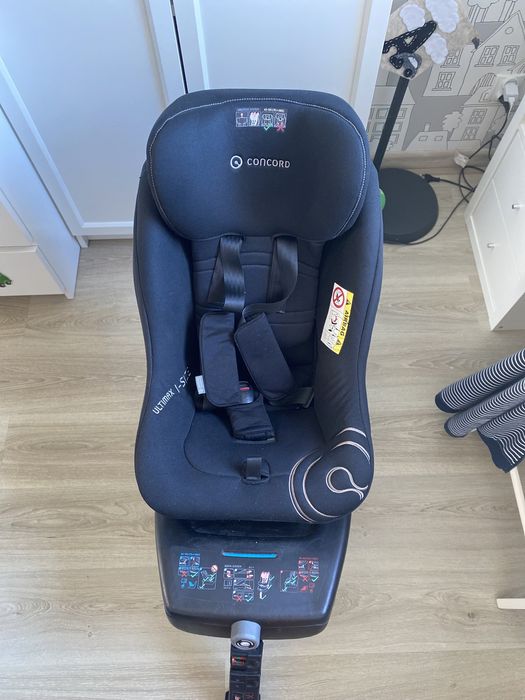 Fotelik samochodowy, Concord Ultimax I-Size, 0-18 kg, czarny