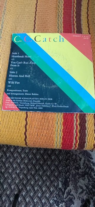 C.C.Catch-Amiga Quartet, 7"singiel winylowy
