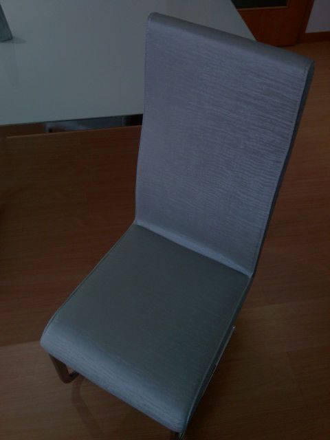 Cadeiras Sala cinzenta platinium por úNik Design.