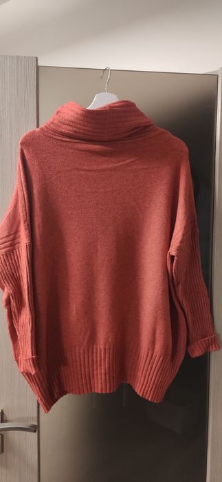 Golf damski M/L kolor cegła