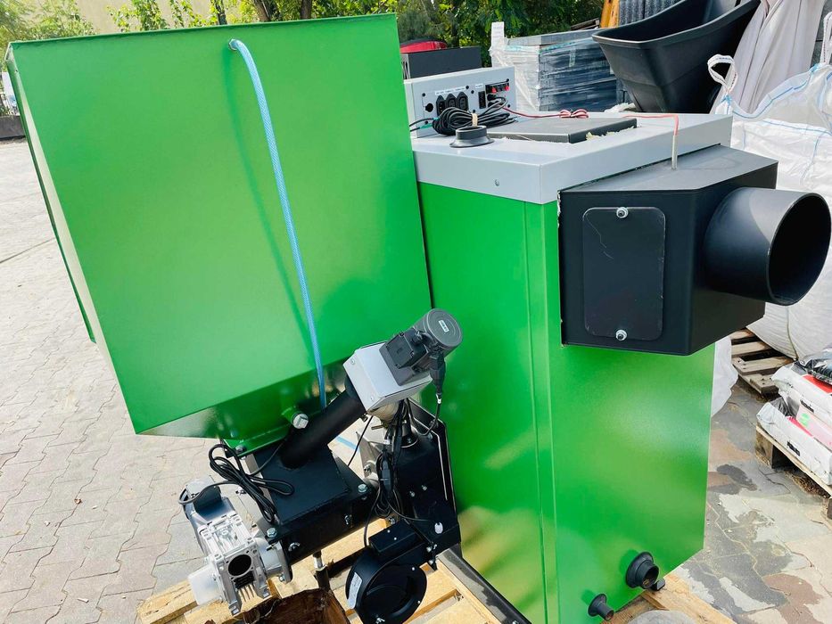 Piec, kocioł na pellet i ekogroszek, 5 klasa, 22KW