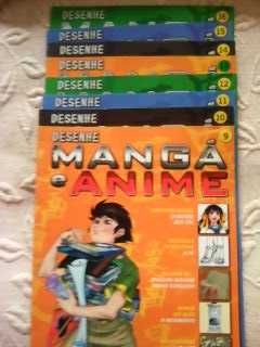 Revistas desenhe manga e anime