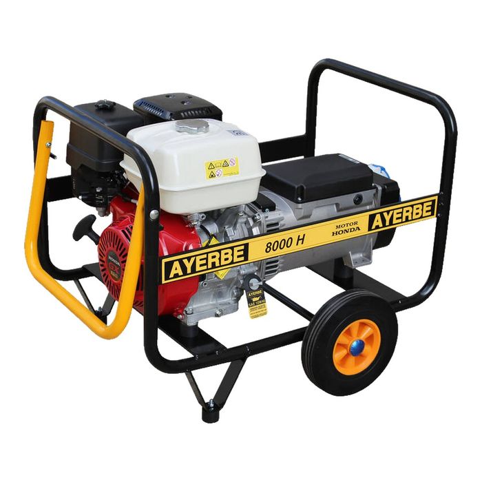 Gerador Gasolina Ayerbe 8000 H-MN Motor Honda GX390 6400 W