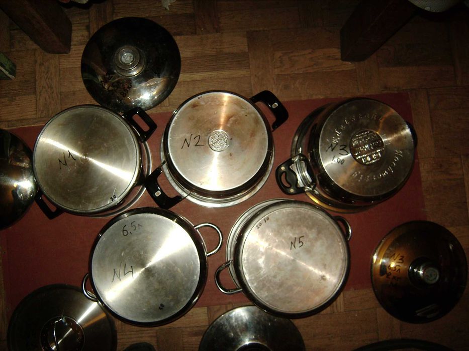 продам кастрюли 5-5,5-6,5-7 л