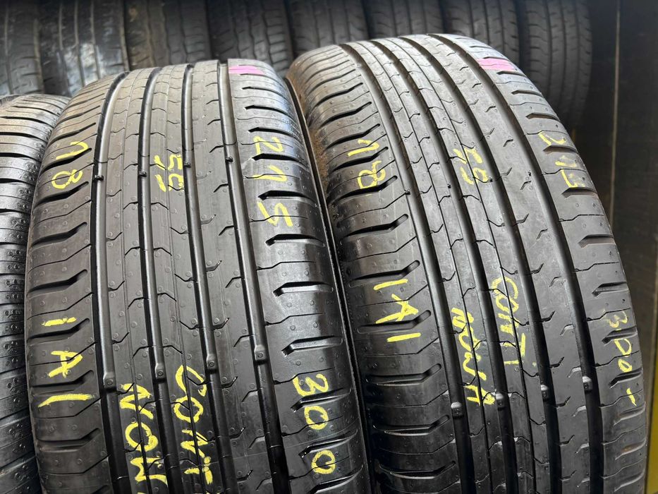 2X OPONY LETNIE 215/55R18 99V Continental ContiEcoContact 5 2018R NOWE