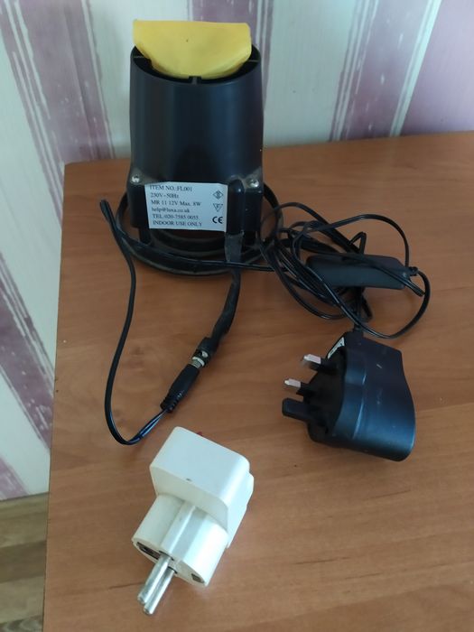 Освещение "Пламя люкса".Светильник-вентилятор (не рабочий).