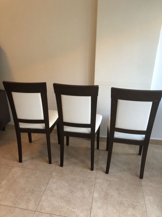 3 Cadeiras muito confortáveis