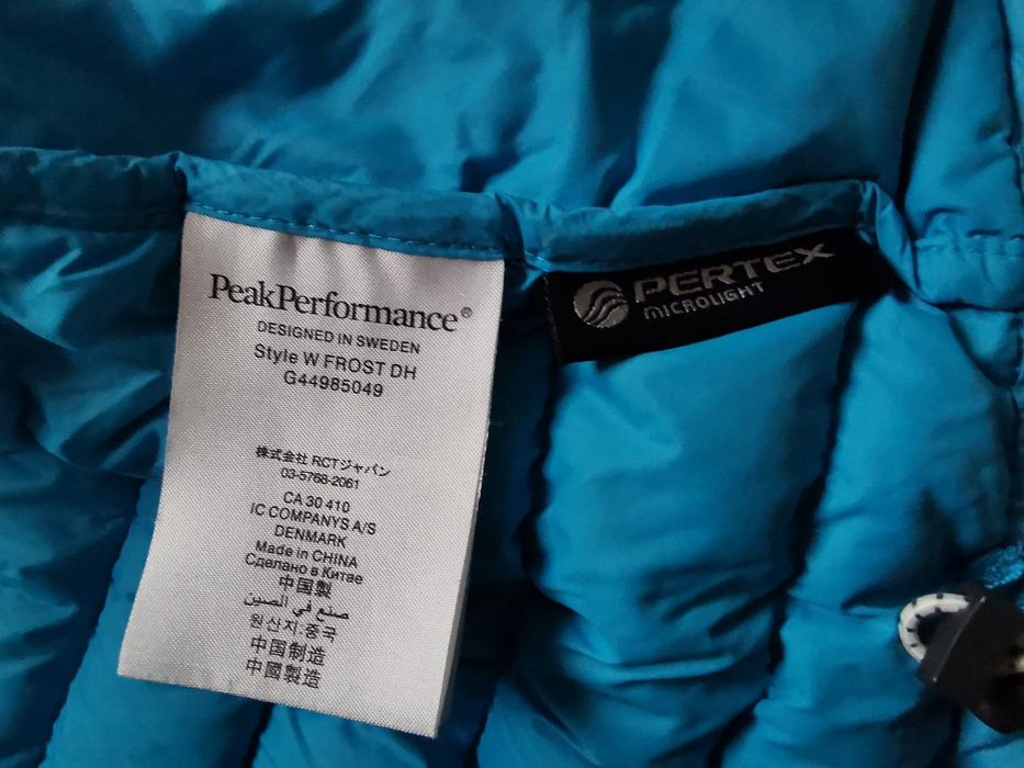 Peak Performance Frost Down R&D Pertex Microlight kurtka puchowa M