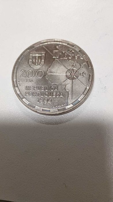 Moeda comemorativa partilha do mundo 1994