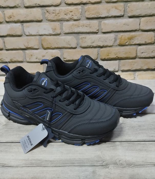 Кожаные кроссовки Bona 999L   41-46p