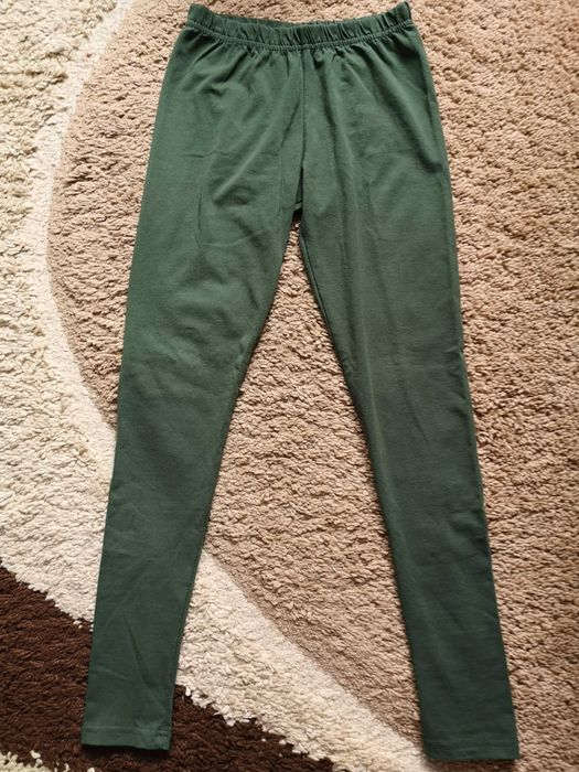 Legginsy roz 146 spodnie