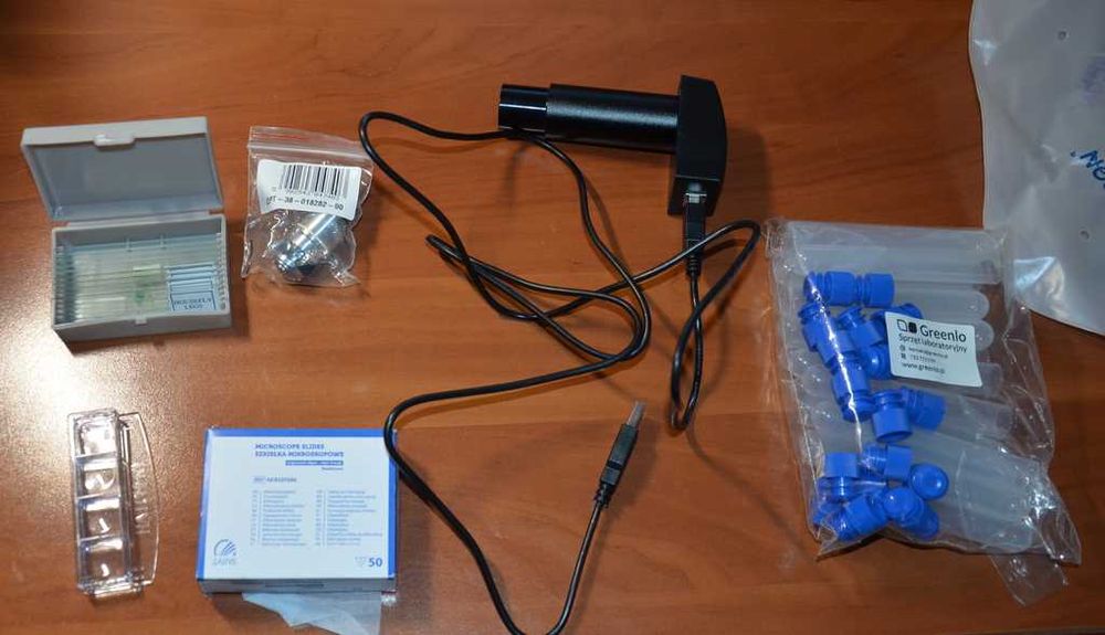 Mikroskop Opticon Bionix MAX jak nowy + dużo dodatków NOWA CENA