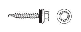 WKRĘT SAMOWIERTNY 4.8*55MM RAL 8004 - 5 STO - WSB 55 8004