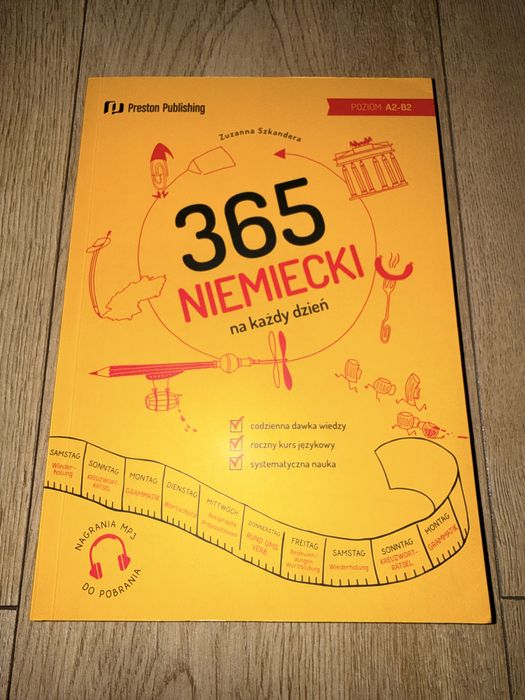 Niemiecki 365 dni ksiazka do nauki języka