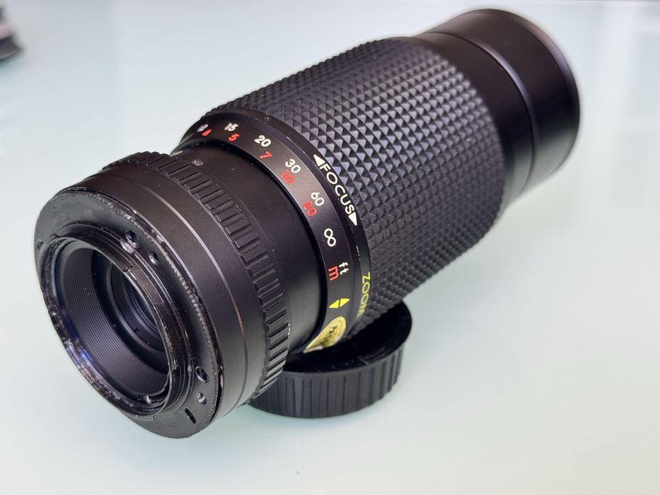 Обʼєктиви мануальні : Nikon, Sigma, Quantaray,