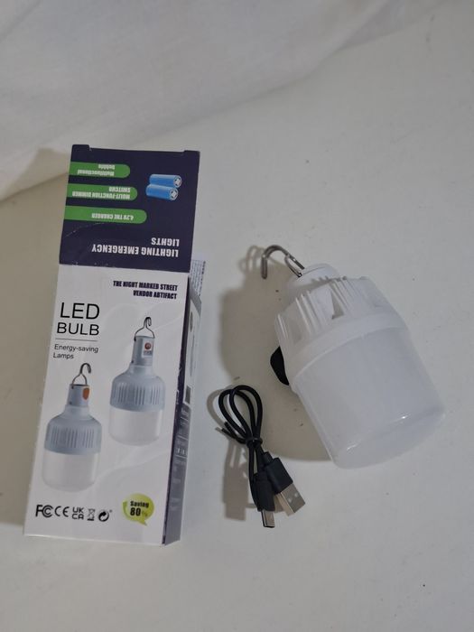 Лампа навісна LED з акумулятором або від power bank (95mm)