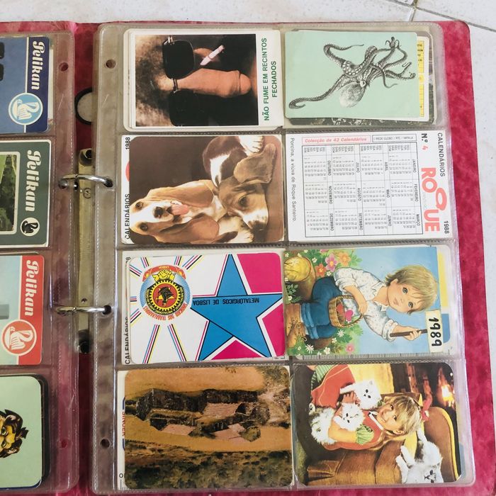 Calendários antigos