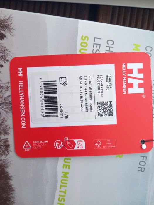 Koszulka Termiczna Hell Hansen Active Stripe r.L