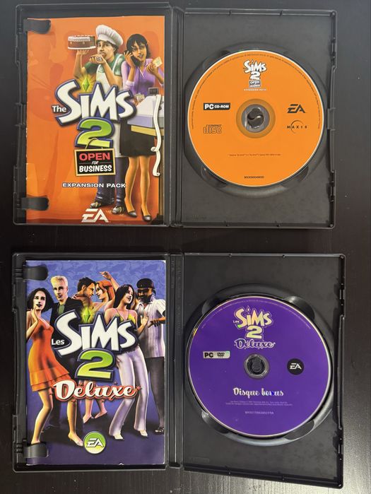 Pack Imperdível: 4 Jogos The Sims 2 PC CD-ROM (Deluxe, Expansões)