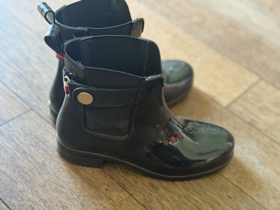 Kalosze grantowe old money tommy hilfiger