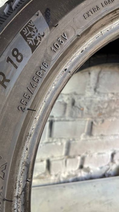 Шини б/у 255 45 R18 Michelin Pilot Alpin 5