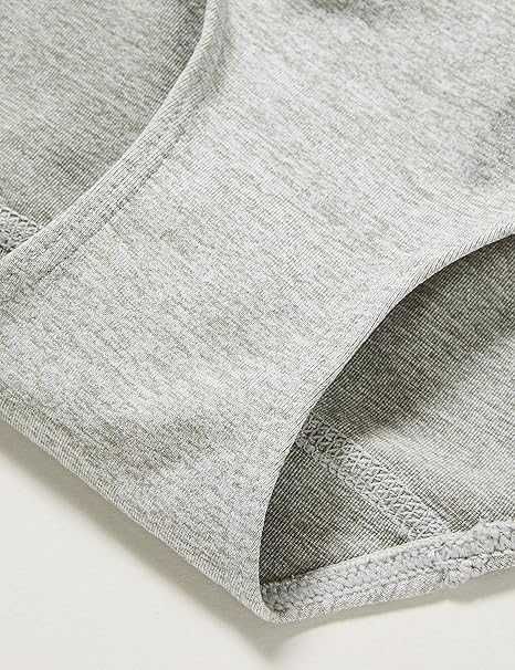 GIRL BY ATHENA Majtki Dziewczęce Bezszwowe 4-Pak Grey/Black 10 Lat