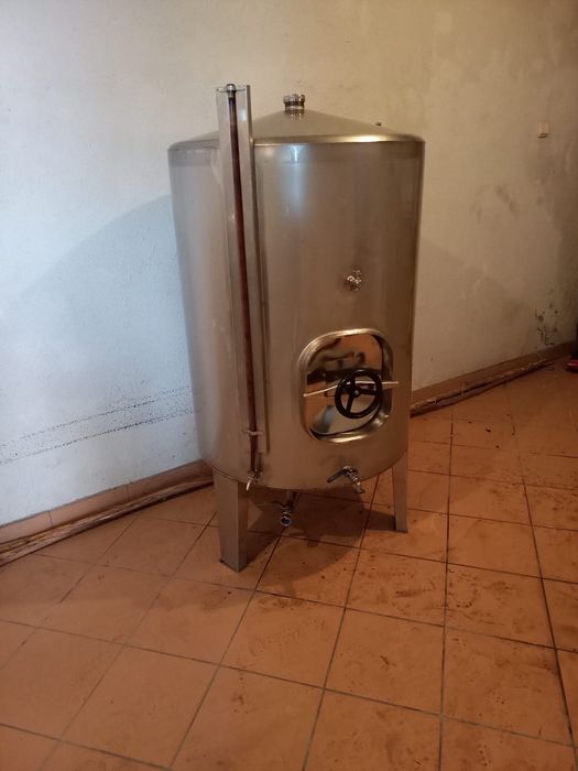 Cuba inox para vinho