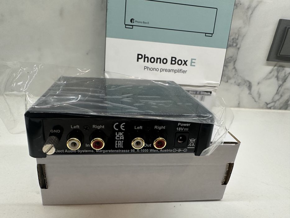 Pro-Ject Phono Box e przedwzmacniacz gramofonowy