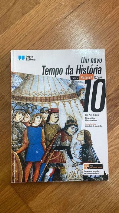 Trilogia de manuais escolares de história 10º ano + Caderno do Aluno