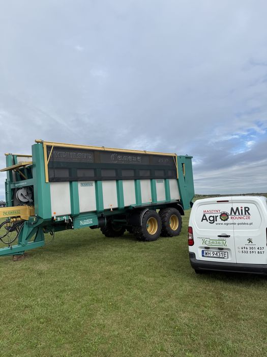 Przyczepa ze Ścianą Przesuwną Camara 16TON 30M3