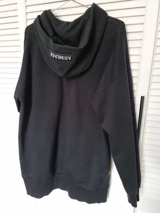 Bluza animals wave m/l oversize czarna