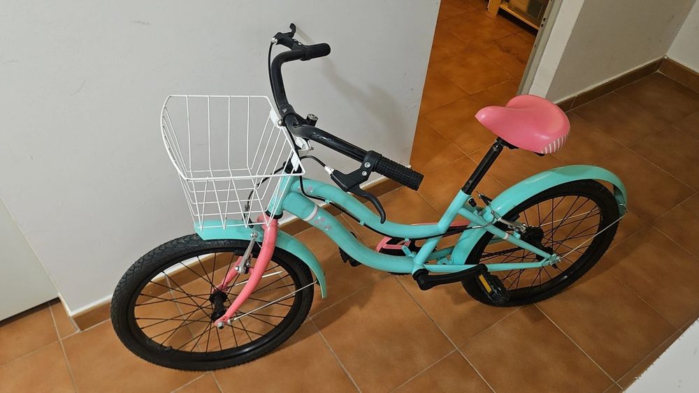 Bicicleta de menina até aos 10 anos
