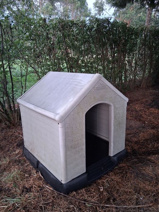 Casota de cão usada