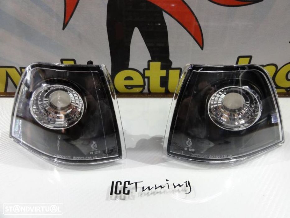 Pisca frontal bmw e36 sedan, touring 4 portas, compact fundo preto c/2 anos de garantia