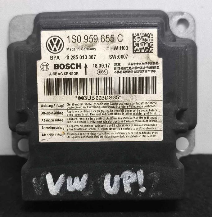Centralina Airbag 1S0959655C - VW UP!
