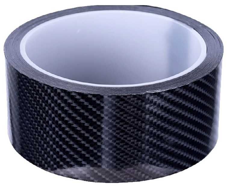 Taśma CARBON 5D Folia Samoprzylepna Progi Drzwi Ranty Ochronna Sklep