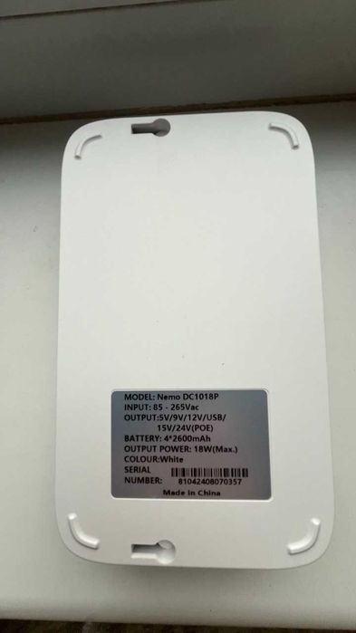 ДБЖ Nemo DC1018P POE  Power Bank для роутера