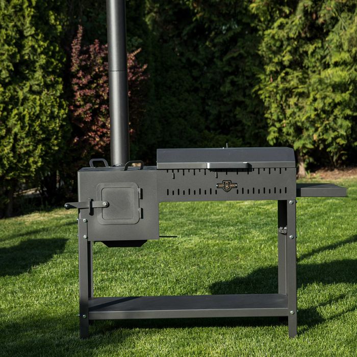 Мангал барбекю з пічкою 5мм/12 шампурів, Мангали, большой мангал