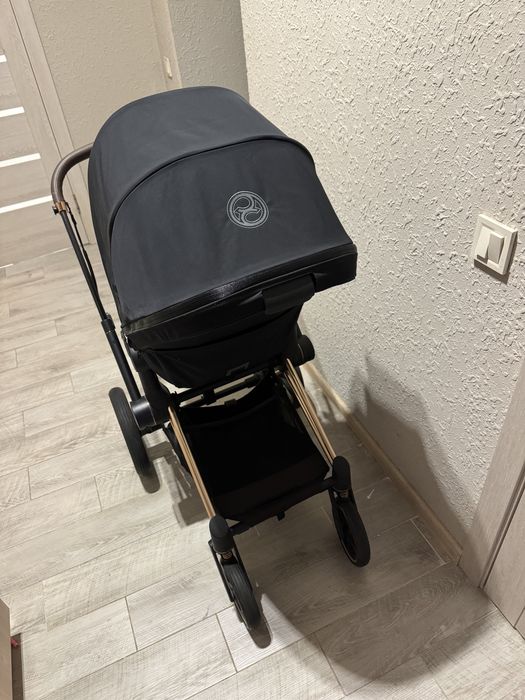 Коляска 2 В 1 Cybex Priam , Шасі Rosegold