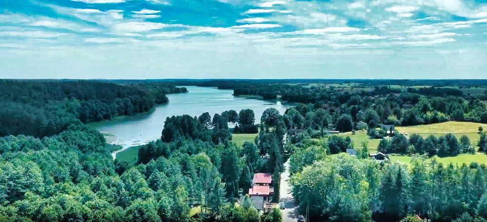 Działka budowlana 100 m od jeziora Dłużec