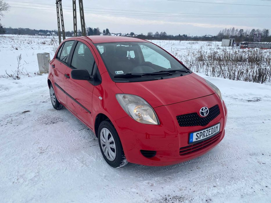 Toyota Yaris 5D* 2007R * 1.0B # ŚLICZNA # Stan B.DOBRY #Opłaty SalonPL